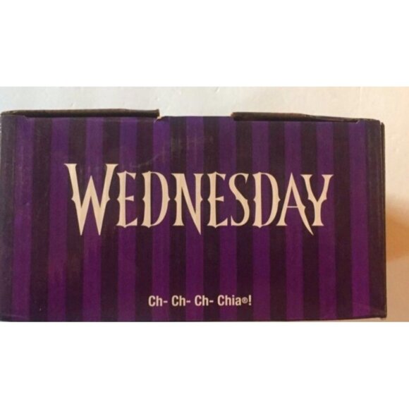 Wednesday Chia Pet Handmade Decorative Planter New•AV - Picture 8 of 8